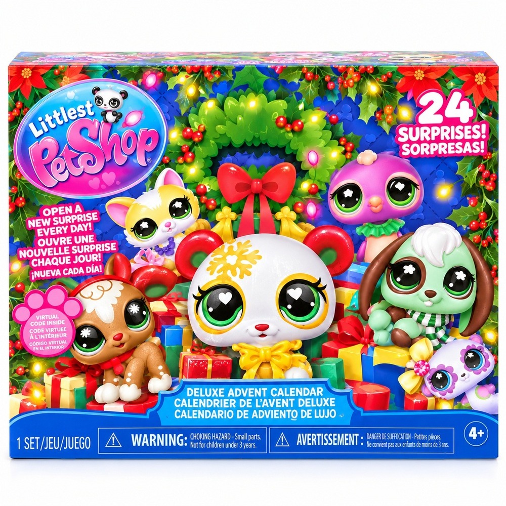 Littlest Pet Shop Deluxe Christmas Advent Calendar New Holiday 2026 EXCLUSIVE